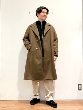 「URBAN RESEARCH DOORS」｜「アイテム（その他アウター）」を使った、ゆーとさん（メンズ・177cm）の秋コーディネート