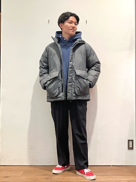「URBAN RESEARCH DOORS」｜ゆーとさん（メンズ・177cm）の冬コーディネート