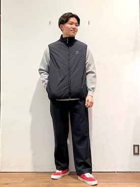「URBAN RESEARCH DOORS」｜「アイテム（その他アウター）」を使った、ゆーとさん（メンズ・177cm）の秋コーディネート