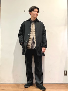 「URBAN RESEARCH DOORS」｜「アイテム（その他アウター）」を使った、ゆーとさん（メンズ・177cm）の秋コーディネート