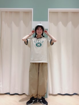 「KELTY別注」｜たなべ🧸さん（レディース・159cm）の春コーディネート