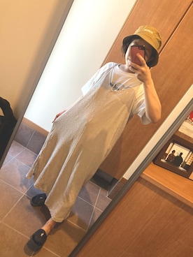 「POLO RALPH LAUREN（ポロ ラルフ ローレン）のアイテム（サンダル）」を使った、riiさん（レディース・155cm）の夏コーディネート