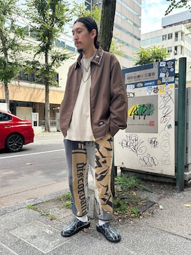 「アイテム（その他アウター）」を使った、上ノ山 寛瑛さん（メンズ・172cm・30代）の夏コーディネート