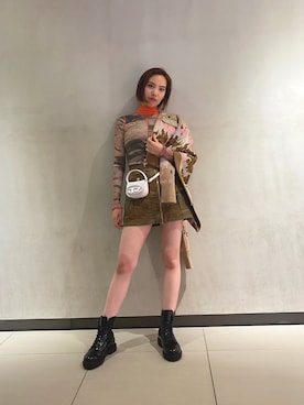 「アイテム（その他トップス）」を使った、RISAKOさん（レディース・162cm・20代）の夏コーディネート