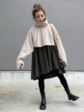「LouisVuitton」｜「アイテム（その他）」を使った、Rie_eさん（レディース・154cm）の秋コーディネート