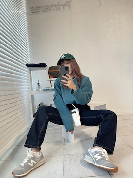 「new balance 996」｜Rie_eさん（レディース・154cm）の秋コーディネート