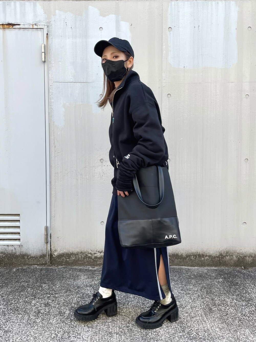 A.P.C. Camden アー・ペー・セー カムデン2way ショルダーバッグ A.P.C.（アーペーセー）の「A.P.C. Camden アー・ペー・セー