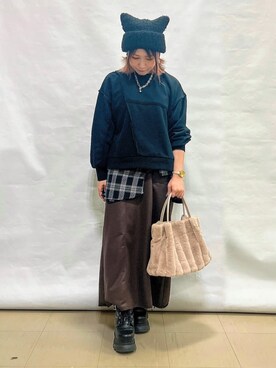 *Yui*さん(レディース・151cm)の冬コーディネート