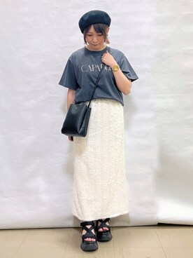 *Yui*さん（レディース・151cm）の夏コーディネート