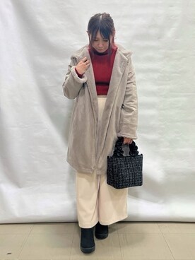 *Yui*さん（レディース・151cm）の冬コーディネート