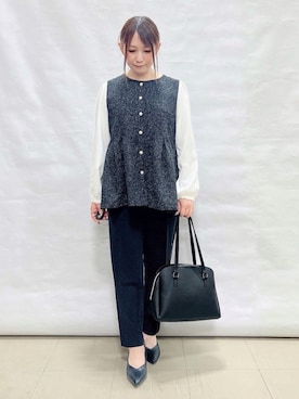 *Yui*さん（レディース・151cm）の冬コーディネート