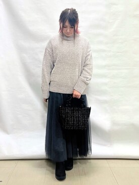 *Yui*さん（レディース・151cm）の冬コーディネート