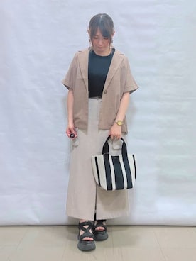 *Yui*さん(レディース・151cm)の夏コーディネート