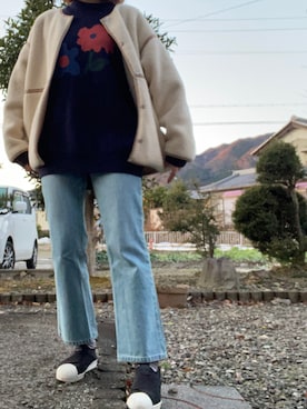 RIKOさん（レディース・160cm）の冬コーディネート