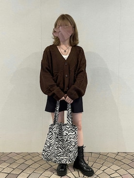 「sango（sango）のアイテム（トップス）」を使った、のぐちさん（レディース・150cm）の秋コーディネート