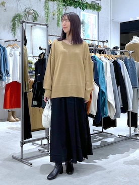 たかね。さん（レディース・169cm）の秋コーディネート