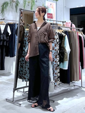 「アイテム（財布/小物）」を使った、たかね。さん（レディース・170cm）の夏コーディネート