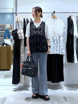 たかね。さん(レディース・170cm)の夏コーディネート