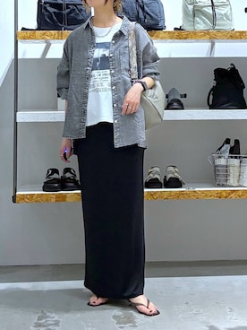 たかね。さん(レディース・170cm)の夏コーディネート