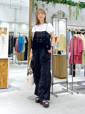 たかね。さん（レディース・169cm）の夏コーディネート