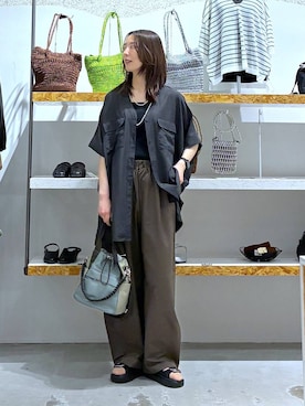 「30代_LEPSIM」｜たかね。さん（レディース・170cm）の春コーディネート