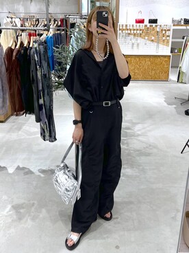 たかね。さん（レディース・169cm）の夏コーディネート