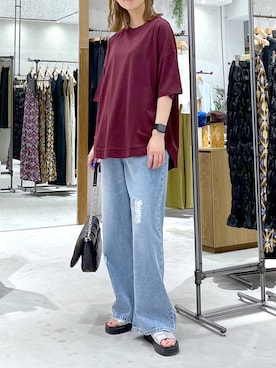 たかね。さん（レディース・169cm）の夏コーディネート