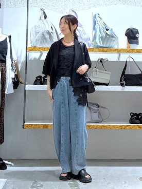 たかね。さん(レディース・170cm)の夏コーディネート