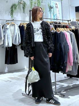 「アイテム（ネックレス）」を使った、たかね。さん（レディース・170cm・30代）の秋コーディネート