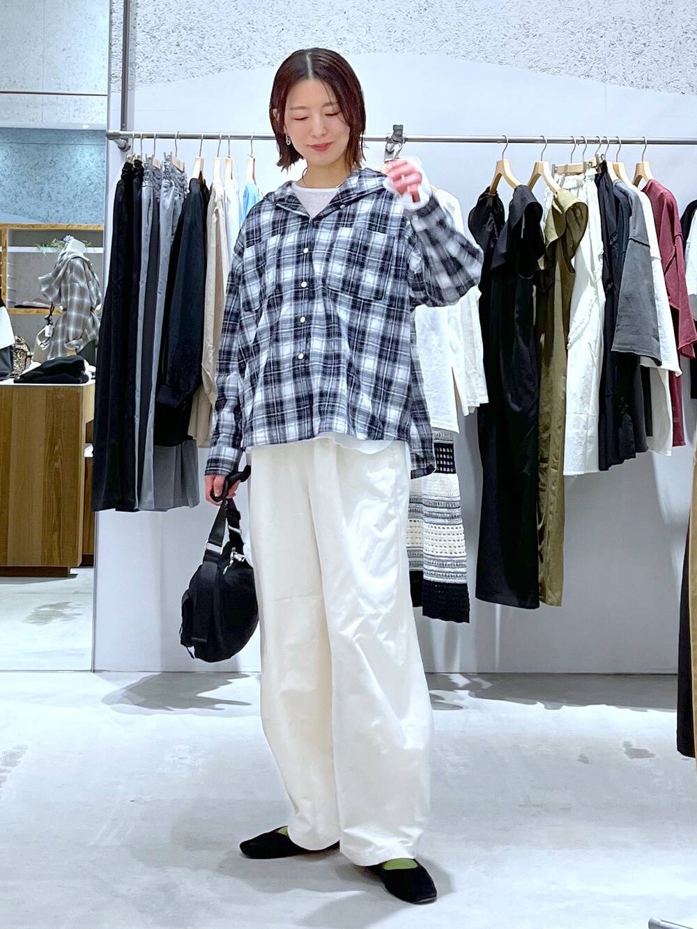 ダブルポケットショルダー 290393を使った人気ファッション