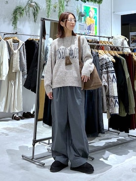 「アイテム（その他シューズ）」を使った、たかね。さん（レディース・170cm）の秋コーディネート