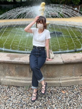 「TEVAサンダル」｜Haru☀️🇹🇼さん（レディース・154cm）の夏コーディネート