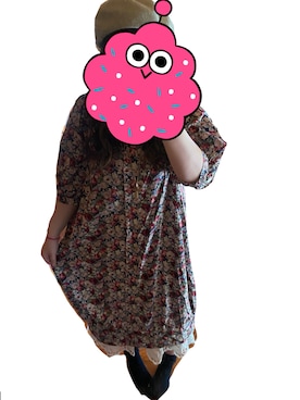 「osharewalker（オシャレウォーカー）のアイテム（シャツワンピース）」を使った、すんさん（レディース・160cm）の秋コーディネート