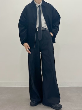 「NewAnce（ニュアンス）のアイテム」を使った、まえださん（メンズ・172cm）の春コーディネート