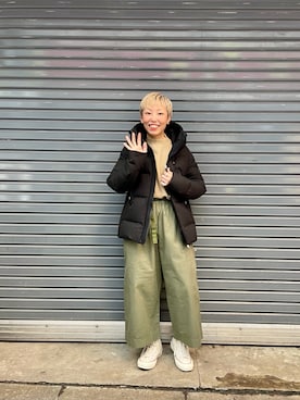 「DESCENTE ALLTERRAIN（デサント　オルテライン）のアイテム（ジャケット/アウター）」を使った、yamaayuさん（レディース・151cm）の秋コーディネート