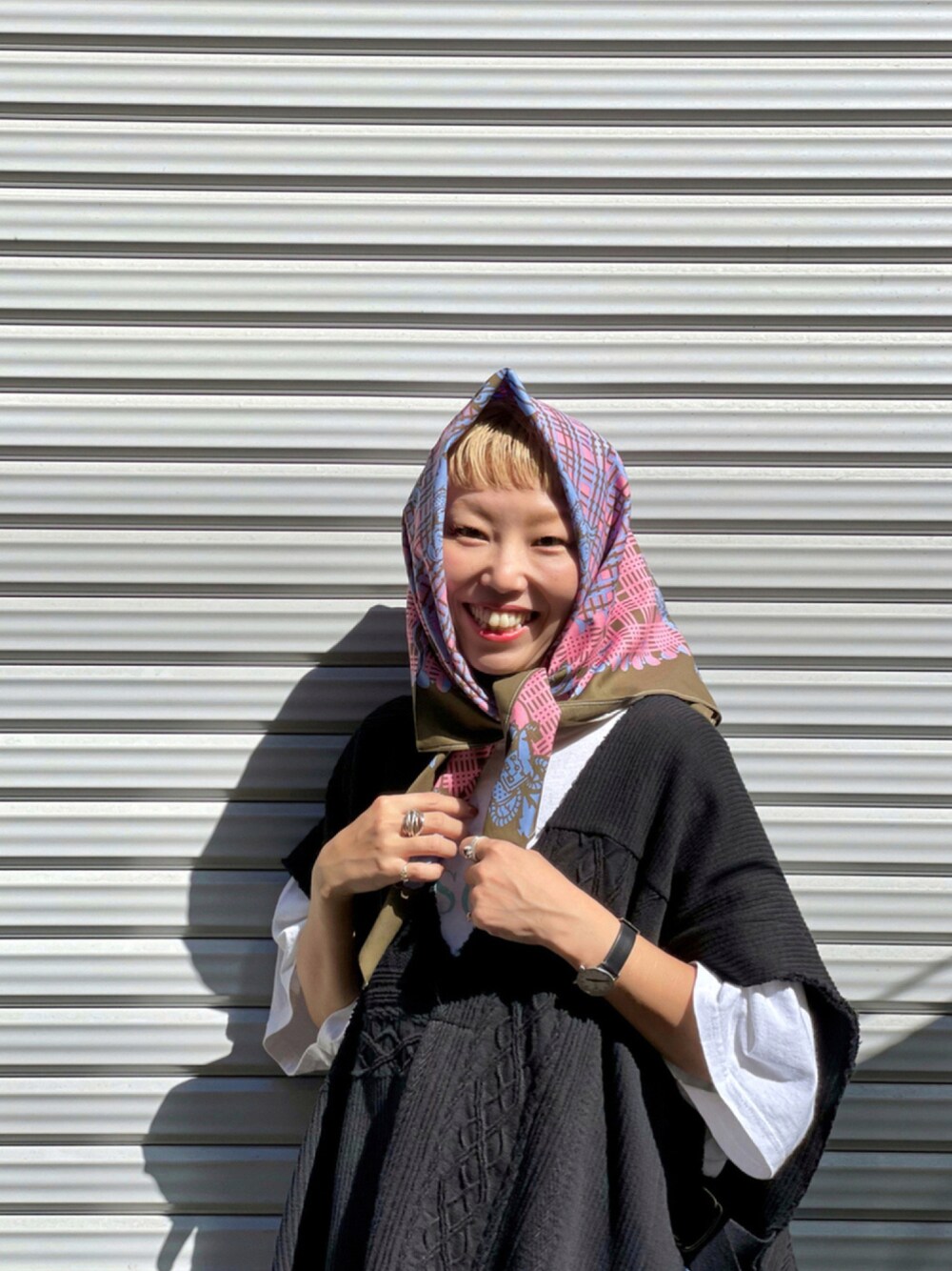 ニット セーター MANASTASH(マナスタッシュ)　W's PATCHWORK VEST　パッチワークベスト レディース MANASTASH(マナスタッシュ) W's PATCHWORK VEST パッチワーク