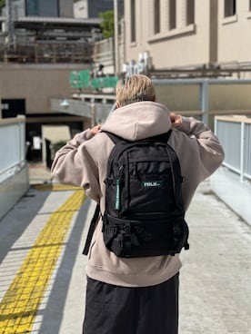 「MANASTASH（マナスタッシュ）のアイテム（ワンピース/ドレス）」を使った、yamaayuさん（レディース・151cm）の秋コーディネート