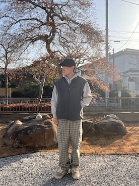 「KEEN（キーン）のアイテム」を使った、kazukiさん（メンズ・165cm）の春コーディネート