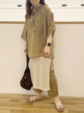 sumireさん（レディース・157cm）の夏コーディネート