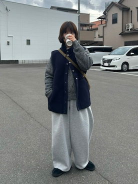 sumireさん（レディース・157cm）の冬コーディネート