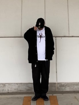 「TENBOX（テンボックス）のアイテム（スリッポン）」を使った、＝＝トム＝＝さん（メンズ・174cm）の秋コーディネート