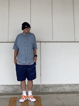 「VANS（バンズ）のアイテム（パンツ）」を使った、＝＝トム＝＝さん（メンズ・174cm）の夏コーディネート