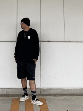 「VANS（バンズ）のアイテム（パンツ）」を使った、＝＝トム＝＝さん（メンズ・174cm）の秋コーディネート