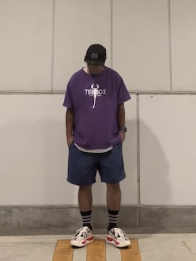 「TENBOX（テンボックス）のアイテム」を使った、＝＝トム＝＝さん（メンズ・174cm）の夏コーディネート