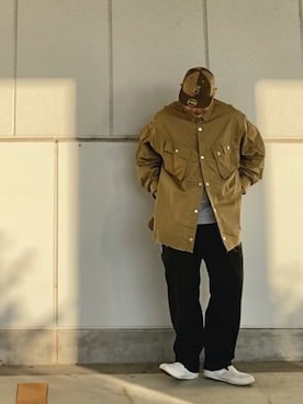 「TENBOX（テンボックス）のアイテム（スニーカー）」を使った、＝＝トム＝＝さん（メンズ・174cm）の秋コーディネート