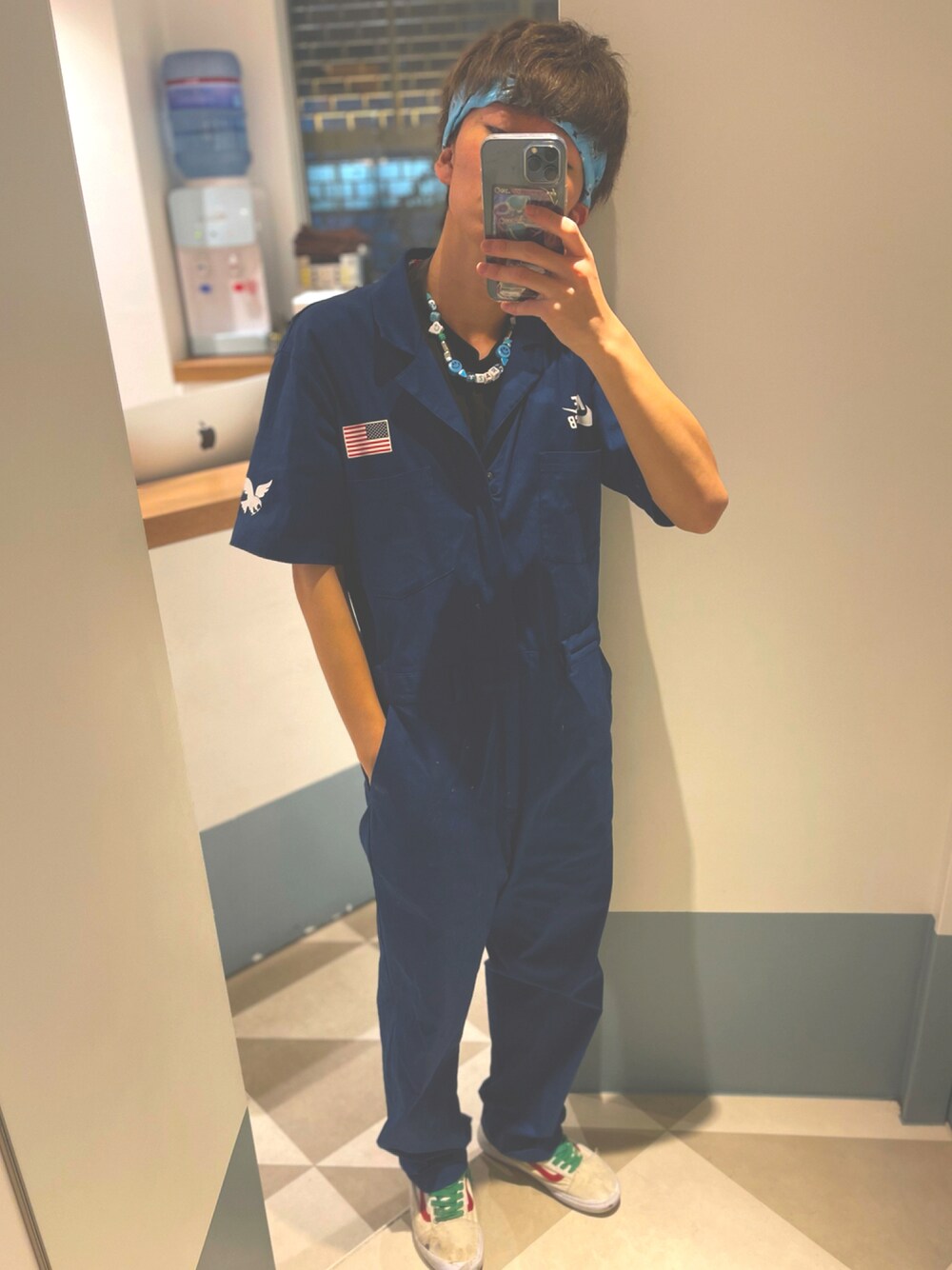 NIKE SBのつなぎ/オールインワンを使った人気ファッション