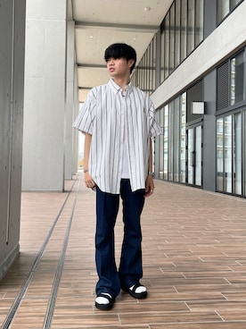 ぺいさん（メンズ・173cm）の夏コーディネート