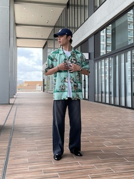 ぺいさん（メンズ・173cm）の夏コーディネート