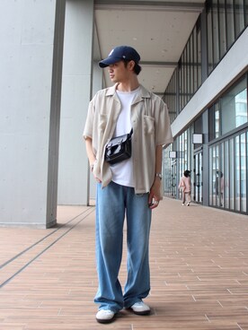 ぺいさん（メンズ・173cm）の夏コーディネート