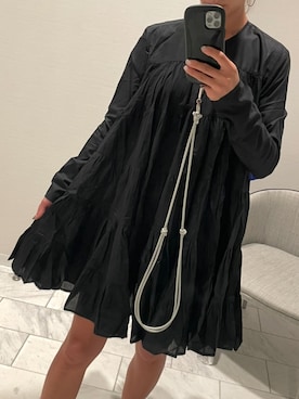 「アイテム（ワンピース/ドレス）」を使った、MARI.Hさん（レディース・162cm・30代）の冬コーディネート